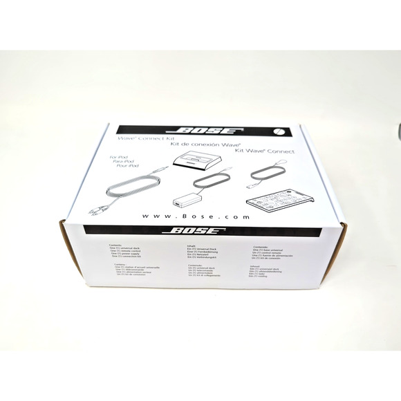 BOSE Wave Connect Kit For iPod And Remote 315527-0010 New Complete opened box